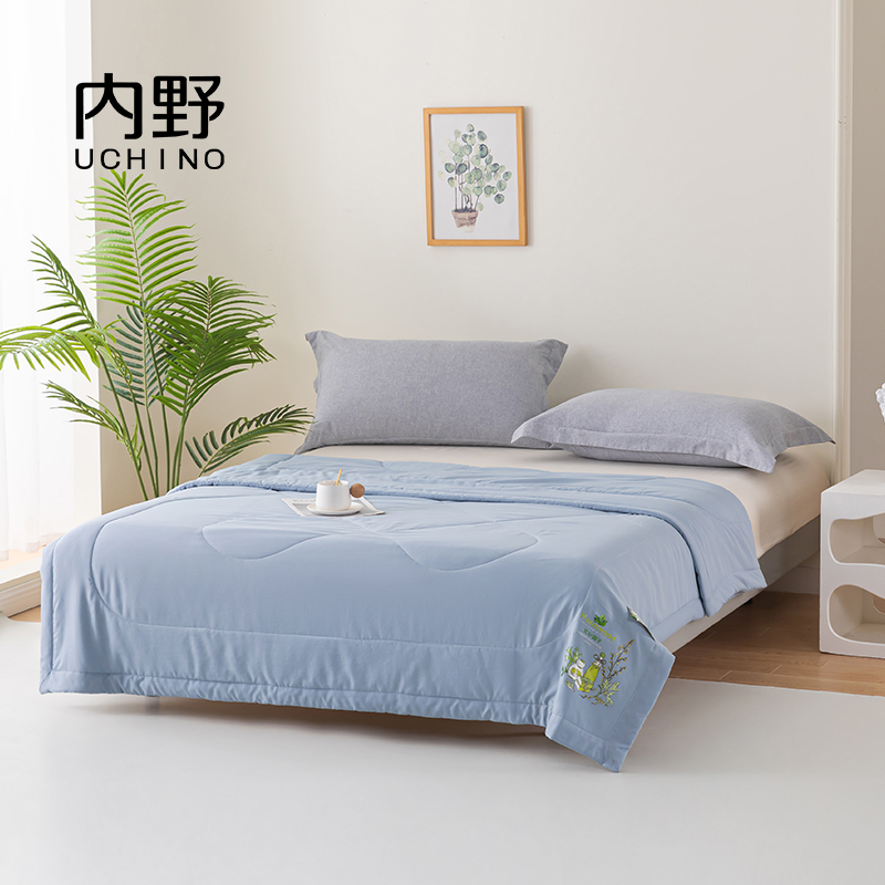 内野 云水蓝蕲艾草养生被 HU-HY01B20-A