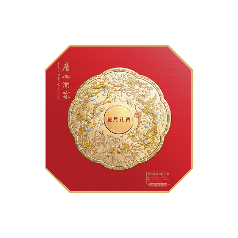 广州酒家 利口福星月礼赞月 1080克