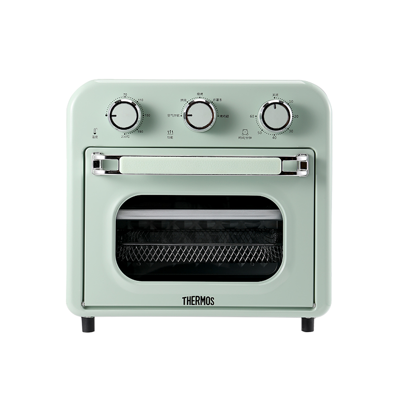 膳魔师空气炸电烤箱薄荷绿1300W EHA-5123A