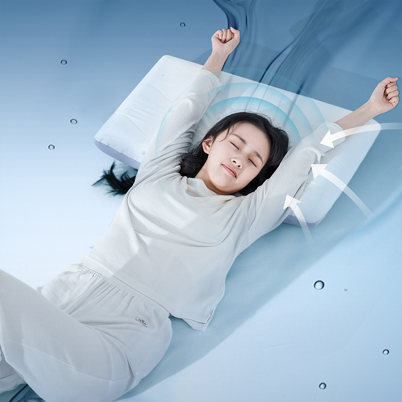 水星家纺 深睡·芯动慢回弹记忆枕（高款）