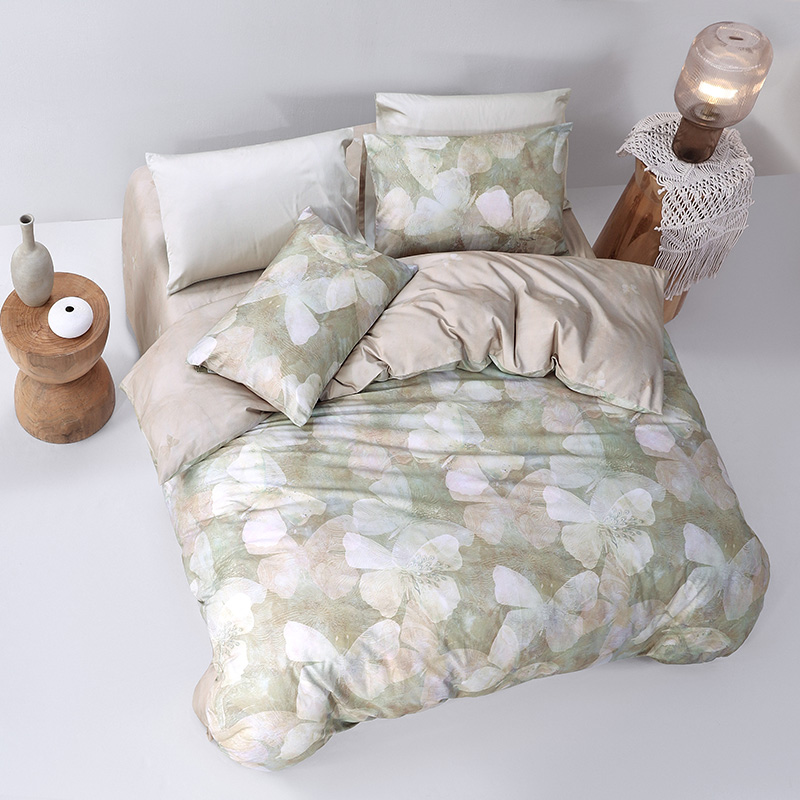 罗莱 织梦清蝶全棉四件套