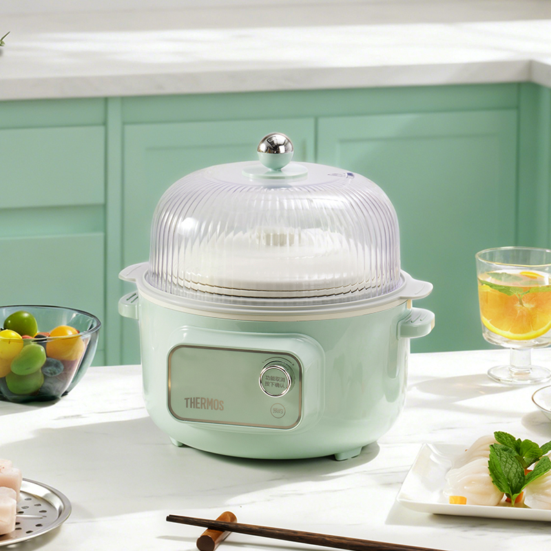 膳魔师 多功能电热锅薄荷绿1000W EHA-4432E